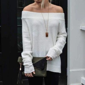 Gentle Fawn Noa Off the Shoulder Sweater